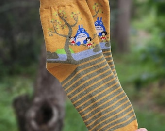 Leuke Japanse My Neighbour Totoro-sokken! Studio Ghibli: Miyazaki!