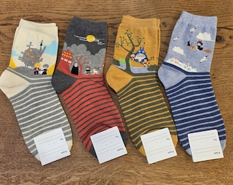 Süße Studio Ghibli Socken!