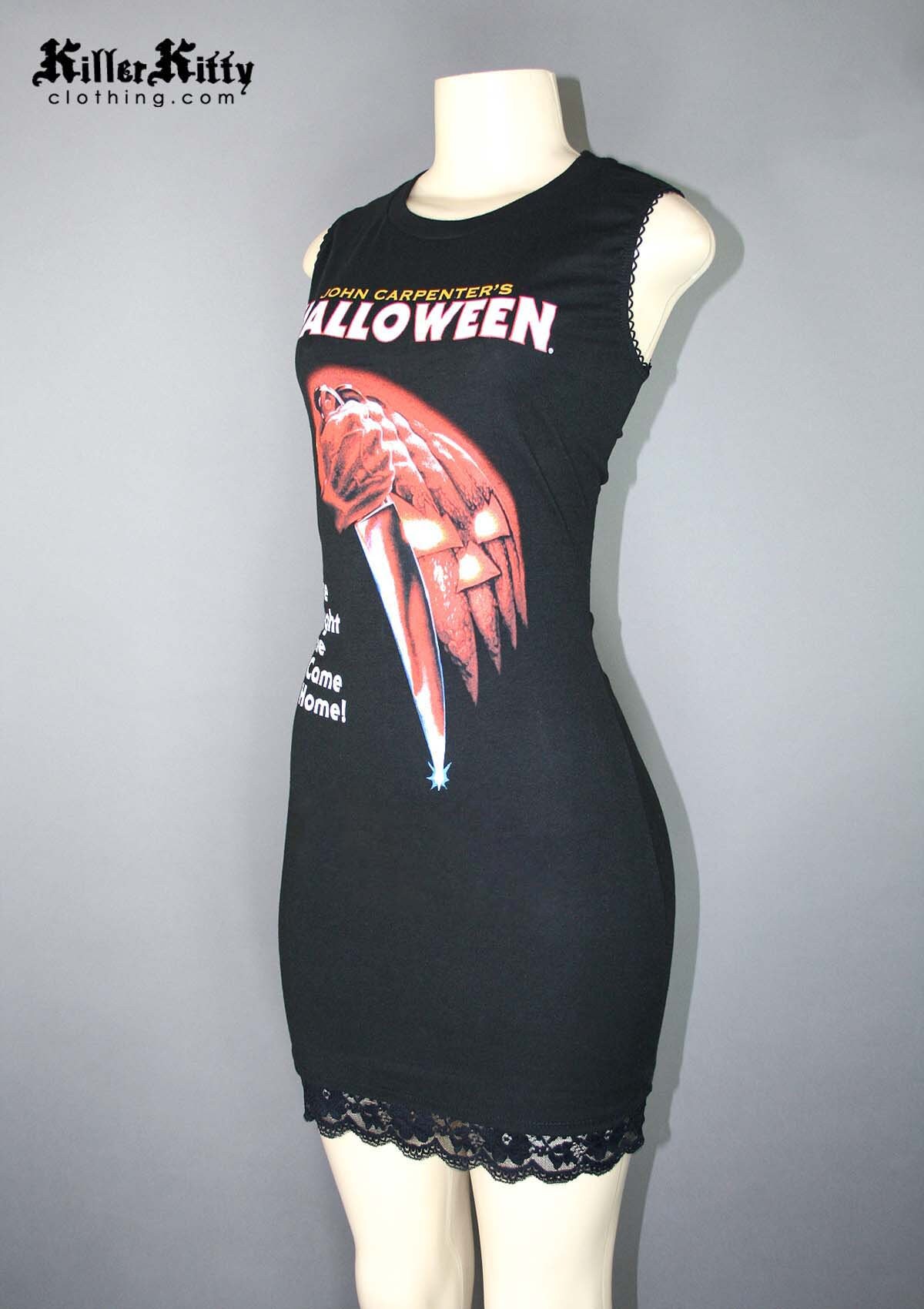 Upcycled Halloween Michael Myers T 