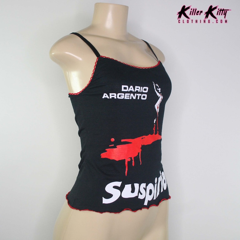 UPCYCLED SUSPIRIA TANK Top Cami Horror Movie Shirt Halloween Etsy