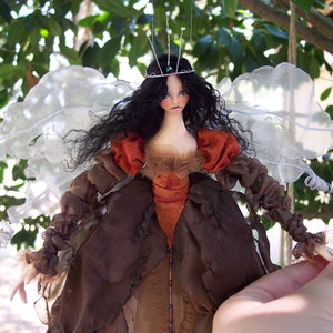 Faerie Queen Maeve Sewing Pattern Cloth Art Doll making - Printable Digital PDF Download Paula Casey McGee the faerie dollmother