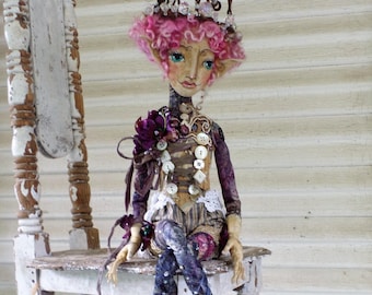 Fantasy Fairy Doll Workshop: DIY Cloth Doll Tutorial (PDF & Videos)