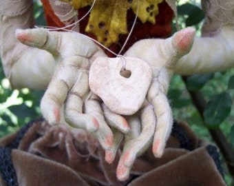 Online E-class Class Art Doll Hands Tutorial Workshop Needle Sculpting & Detailing Cloth Doll Hands