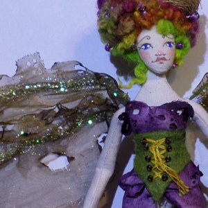 TansyMae 9 Inch Fairy Cloth Doll Online Class DIY Sewing Pattern PDF Download Tutorial Flower Fairies by Faerie DollMother Paula Casey McGee image 3