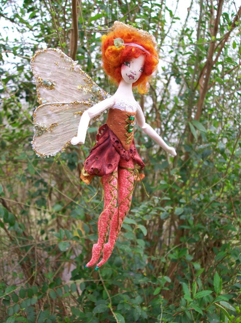 TansyMae 9 Inch Fairy Cloth Doll Online Class DIY Sewing Pattern PDF Download Tutorial Flower Fairies by Faerie DollMother Paula Casey McGee image 7