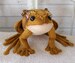 DIY Sewing Pattern Frog Toad Felt Cloth Dollmaking PDF Download Fairy Godmother Paula McGee Sewing Fairy Frog 