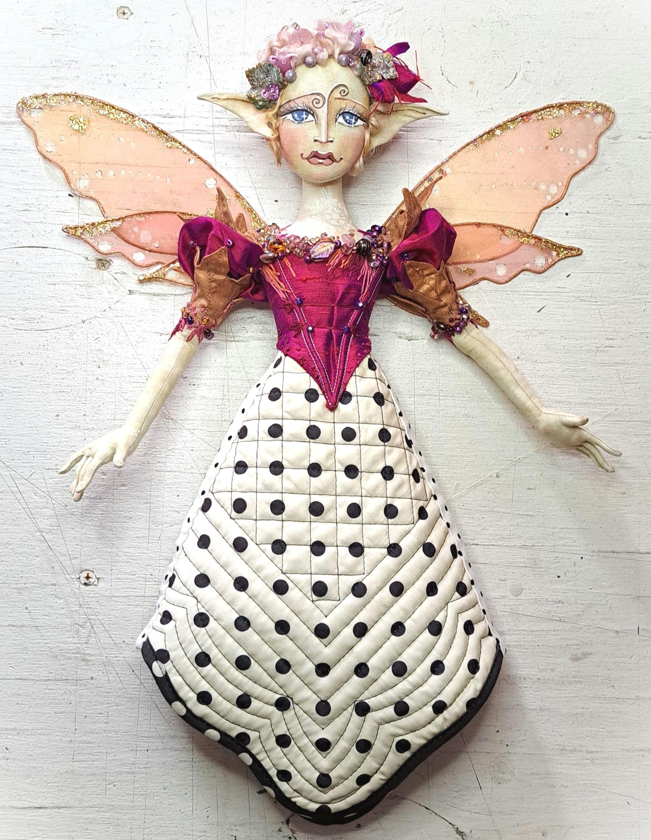 Treetop Fairy Doll Sewing Pattern: 16-inch DIY Cloth Art Doll (PDF ...