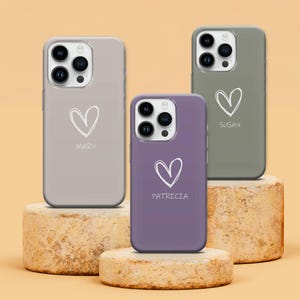 Custom name Phone Case customized cover for iPhone 16e, 14, 13, 12, 11, SE, iPhone 15 Pro Max, iPhone 13 case, Gift for Him