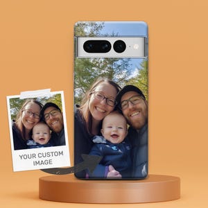 Personalisierte Handyhülle mit benutzerdefiniertem Bild für Google Pixel 8, Pixel 9A, Google Pixel 9 PRO, Pixel 4, Pixel 2, Google Phone, Geschenk für Ihn