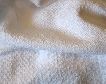 Cotton Baby Blanket - Handwoven White