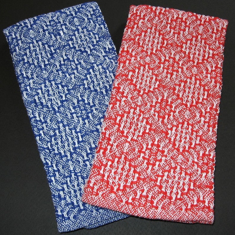 4 Handwoven Hand Towels image 3