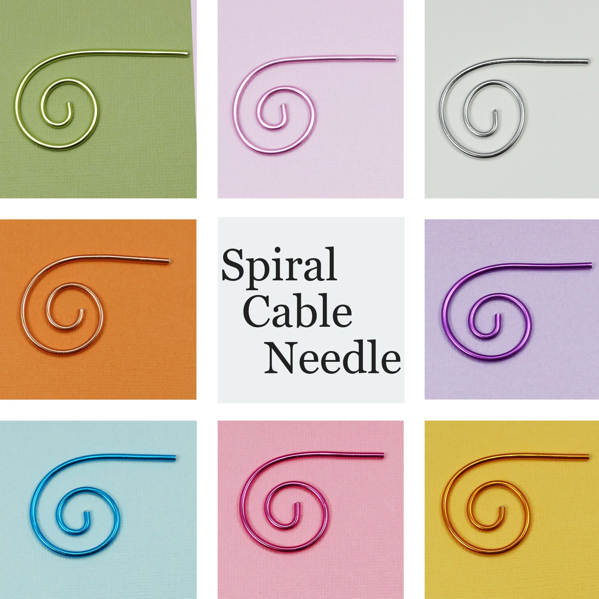 Knitting Accessories Cable Needle Spiral Needle Knitting Needle