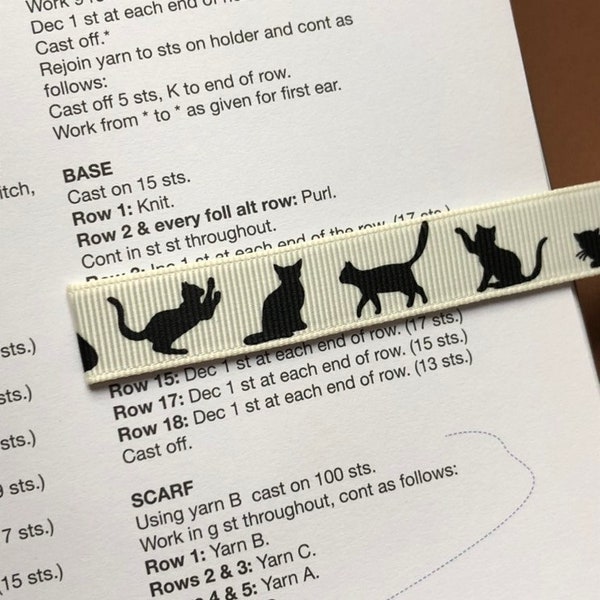 Magnetic Pattern Marker Tamer Guide - Cats - 19.5cm/A4/Letter Size