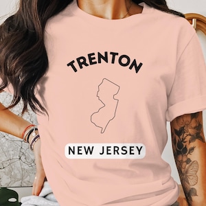 New Jersey state t-shirt, New Jersey pride shirt, NJ state souvenir tee, New Jersey graphic tee, New Jersey heritage apparel