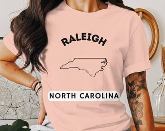 Vintage North Carolina T-Shirt, Unisex Retro North Carolina Shirt, Gift for North Carolina Lovers, Comfortable State Pride Tee