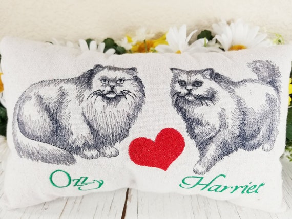 Persian 2025 cat pillow