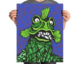 Turddemon Poster Print