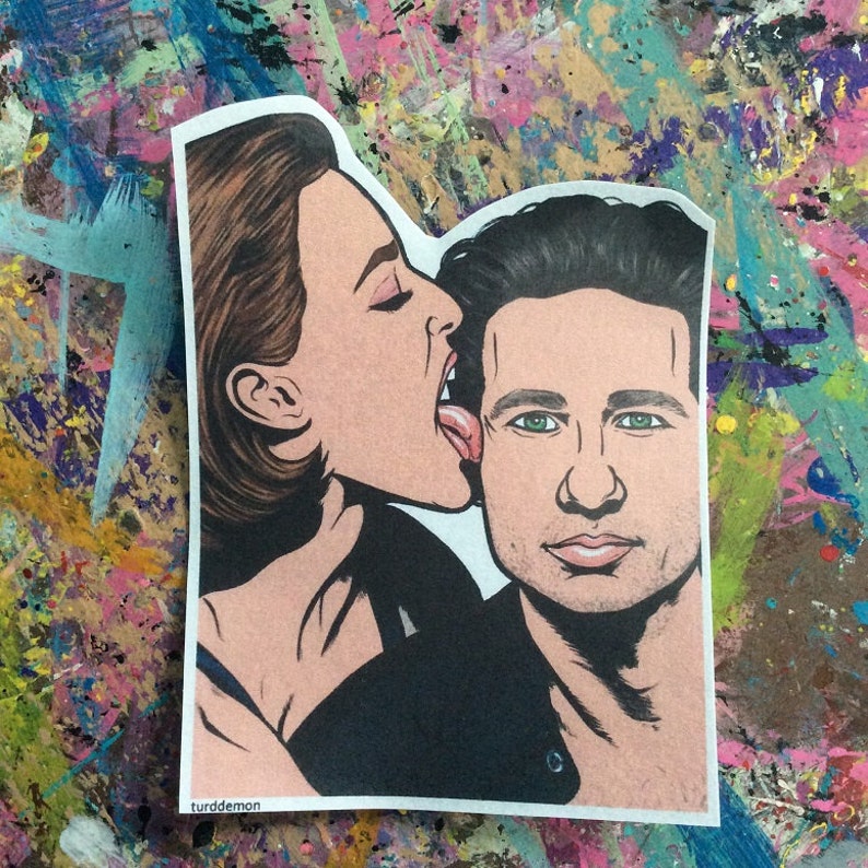 X Files Sticker Etsy