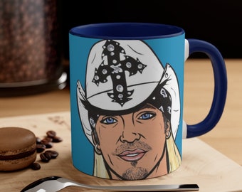 Turddemon Coffee Mug for rock and hairstyles