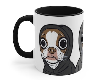 Brown Boston Terrier Mug