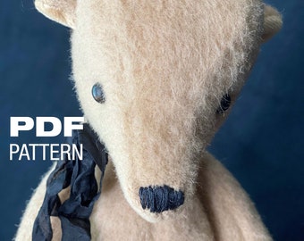 PDF Pattern for 13 inch teddy bear