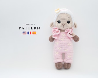 Amigurumi Lamb Crochet Pattern: Easy Sheep Tutorial (PDF)