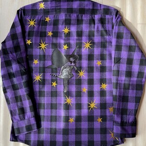 FAIRY GLITTER MOTHER Flannel Shirt