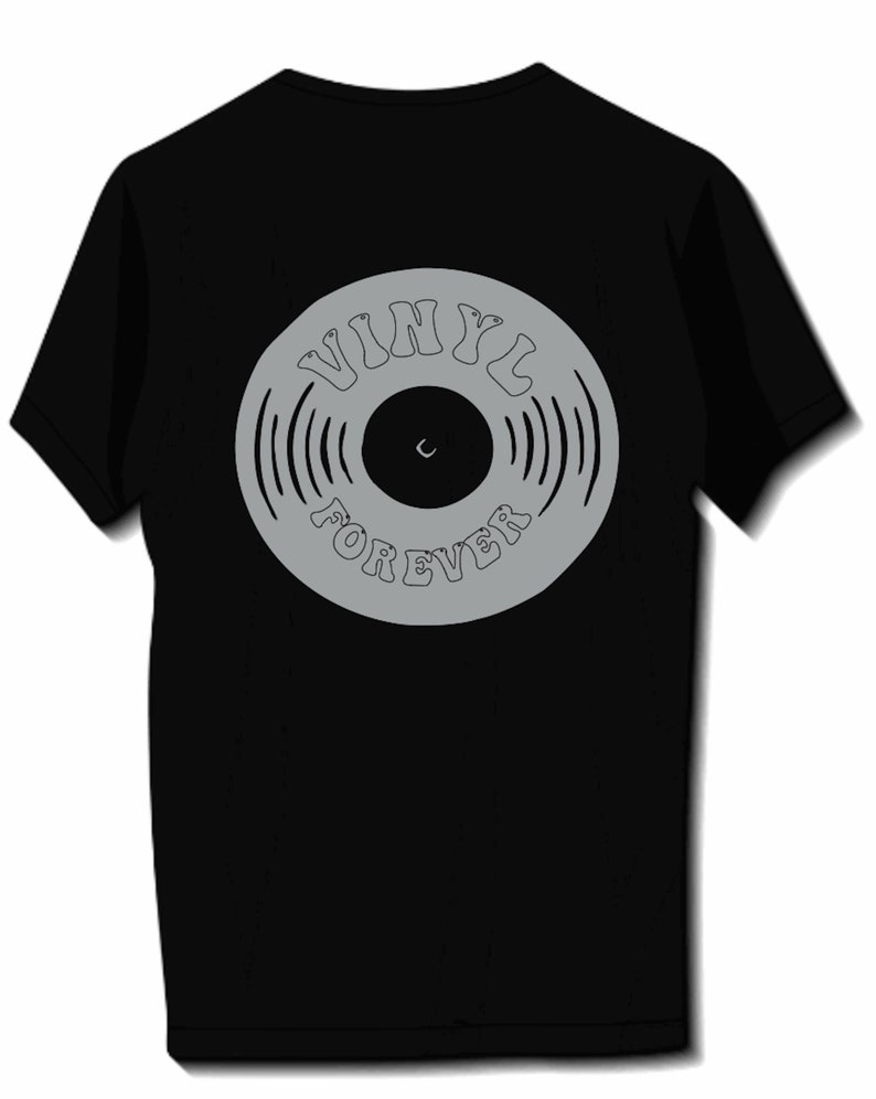 VINYL FOREVER T SHIRT image 1