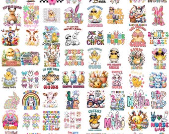 Easter Graphics Bundle, Cute Bunny, Easter Shirt, Easter Cliparts, Easter Quote, Easter Png, Easter Sublimation