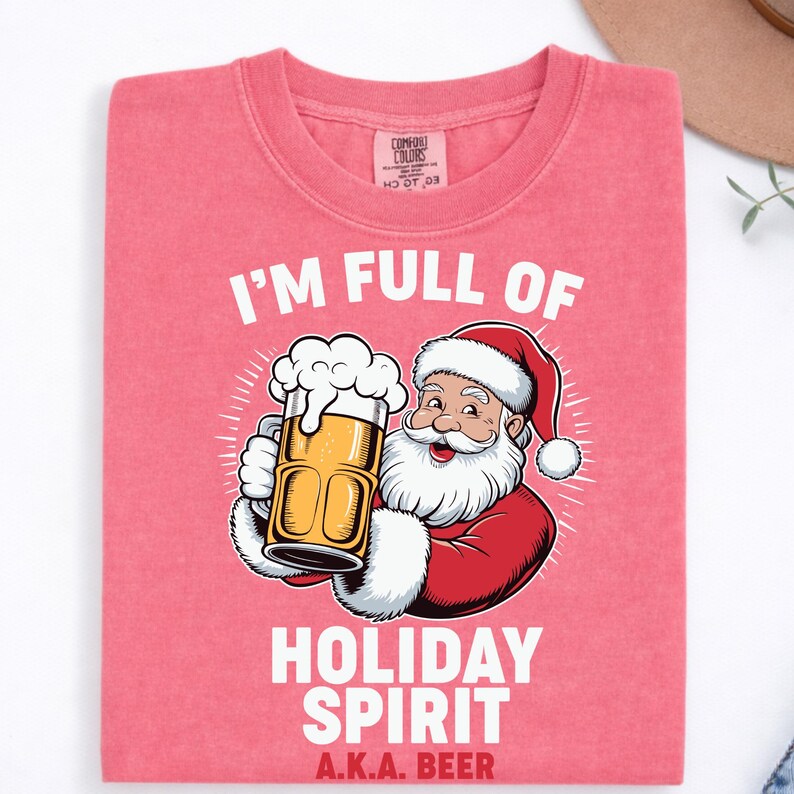 Christmas Beer Png Bundle, Funny Beer T-Shirt Png, Santa Beer Png, Christmas Drinking Png, Christmas Festive Day, Digital Download image 13