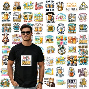 Beer Day Png Bundle, Friends and Beer, Beer Lover, Dad Beer, Funny Quotes, Beer Mug,  Buddy Drinking, Dad Beer Shirt, Digital Beer Prints