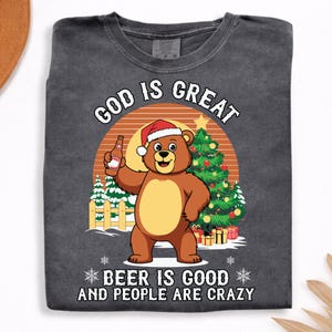 Christmas Beer Png Bundle, Funny Beer T-Shirt Png, Santa Beer Png, Christmas Drinking Png, Christmas Festive Day, Digital Download image 12