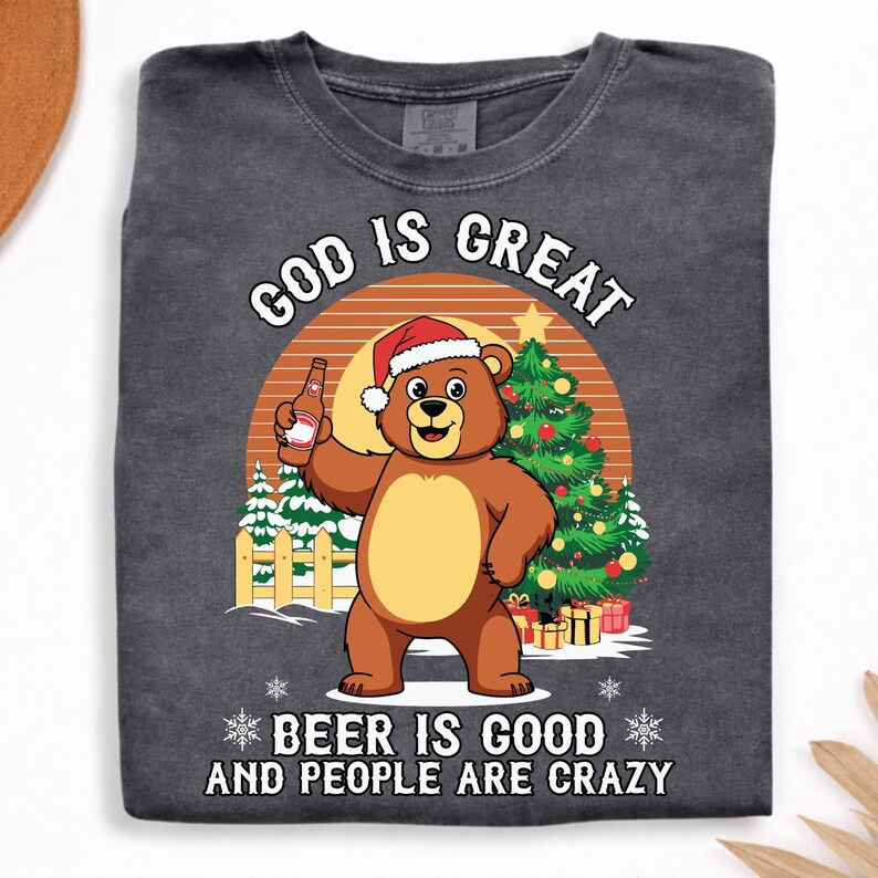 Christmas Beer Png Bundle, Funny Beer T-Shirt Png, Santa Beer Png, Christmas Drinking Png, Christmas Festive Day, Digital Download image 12