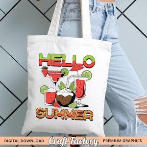 Summer Drinks Png Bundle, Cocktail Sublimation Graphics, Summer Party Vibe, Tropical Drinks Graphics, Cocktail Image, Digital File image 3