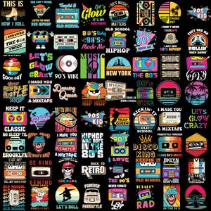 90s Svg Png Png Bundle, Svg Graphics, 90s Party, 90s Shirt, Nostalgia ...