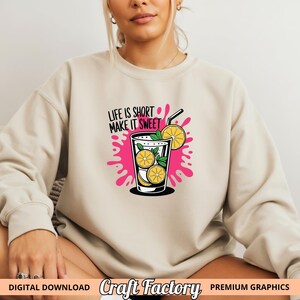 Summer Drinks Png Bundle, Cocktail Sublimation Graphics, Summer Party Vibe, Tropical Drinks Graphics, Cocktail Image, Digital File image 5