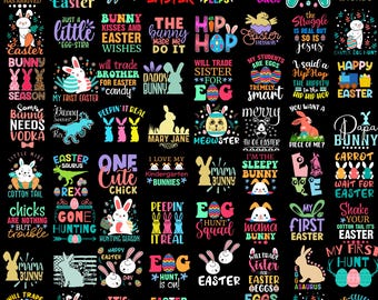 Easter Shirt Graphics, Bunny Graphics, Easter Vibe, Easter Sublimation, Easter Clipart, Craft Tools, Digital Download