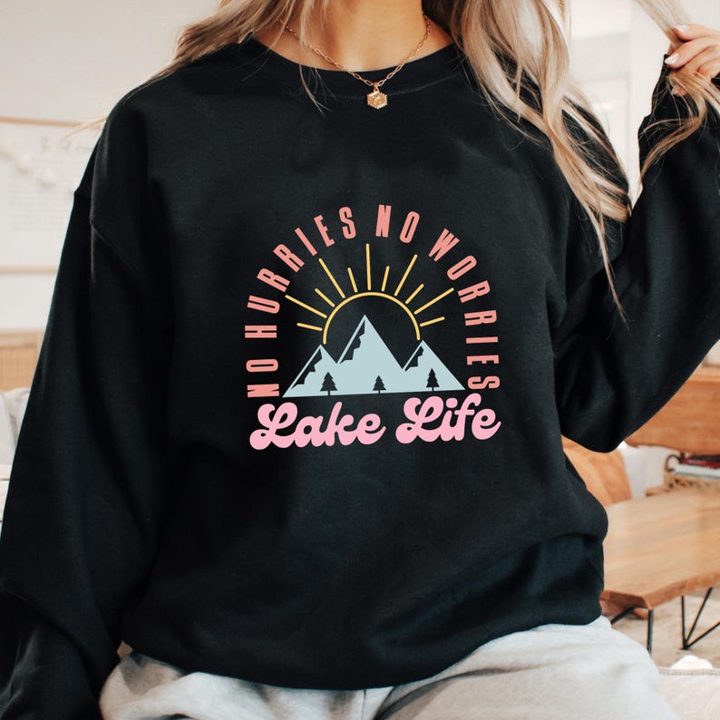Lake Life Png Bundle, Summer Vacation Sublimation, Lake Shirt Design, Summer Lake Party Png, Nature Lover Graphic, Dtf, Digital Download image 8