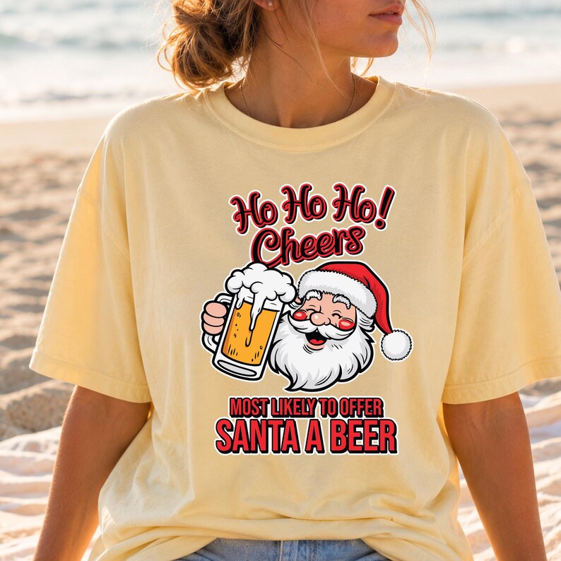 Christmas Beer Png Bundle, Funny Beer T-Shirt Png, Santa Beer Png, Christmas Drinking Png, Christmas Festive Day, Digital Download image 10