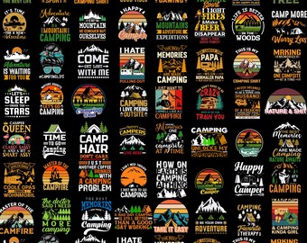 Adeventure Camping Png Bundle Sublimation, Camper Life, Adventure Lanscape, Wild Soul, Outdoor Graphics, Camper Shirt, Digital Download