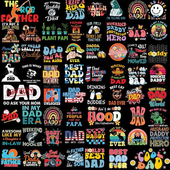 Retro Best Papa Png, Papa Day, Png Bundle, Best Dad, Papa Shirt