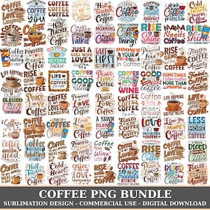 Paquete de imágenes PNG con frases divertidas sobre café, gráficos para amantes del café, imágenes prediseñadas de café, PNG de mamá cafetera, PNG de sublimación de café, archivo digital