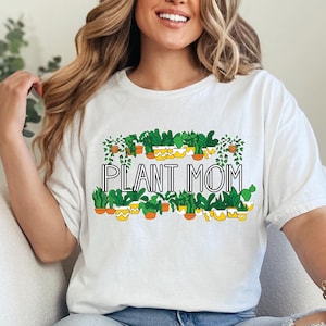 Paquete de la loca de las plantas, Plantas en maceta PNG, Camiseta de jardinería, Cita sobre plantas, Cliparts divertidos, Gráficos de jardín, Amante de las plantas, Descarga instantánea imagen 15