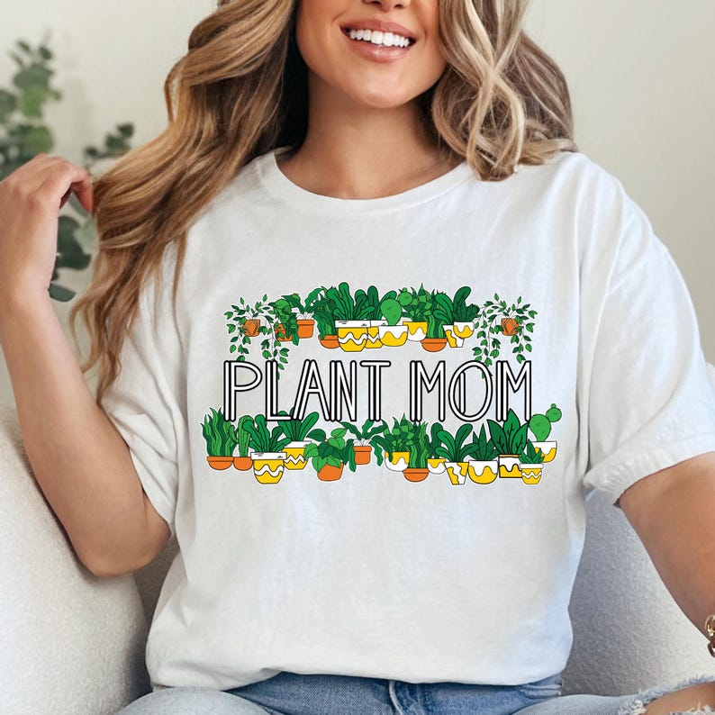 Paquete de la loca de las plantas, Plantas en maceta PNG, Camiseta de jardinería, Cita sobre plantas, Cliparts divertidos, Gráficos de jardín, Amante de las plantas, Descarga instantánea imagen 15