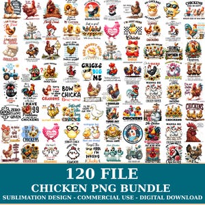 Crazy Chicken Lady Bundle, Funny Pngs, Adult Humor, Chicken Prints, Farmer Life, Country Side, Chicken Lover, Chicken, Shirt, Digital File