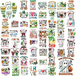 Dentist Png Bundle, Dental Graphics, Dental Assistant, Dental Hygenist, Dental File, Digital bundle, Dentist Shirt, Commercial Use