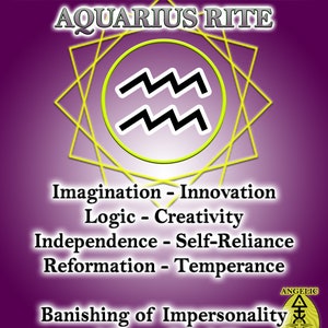 Zodiacal Aquarius Rite