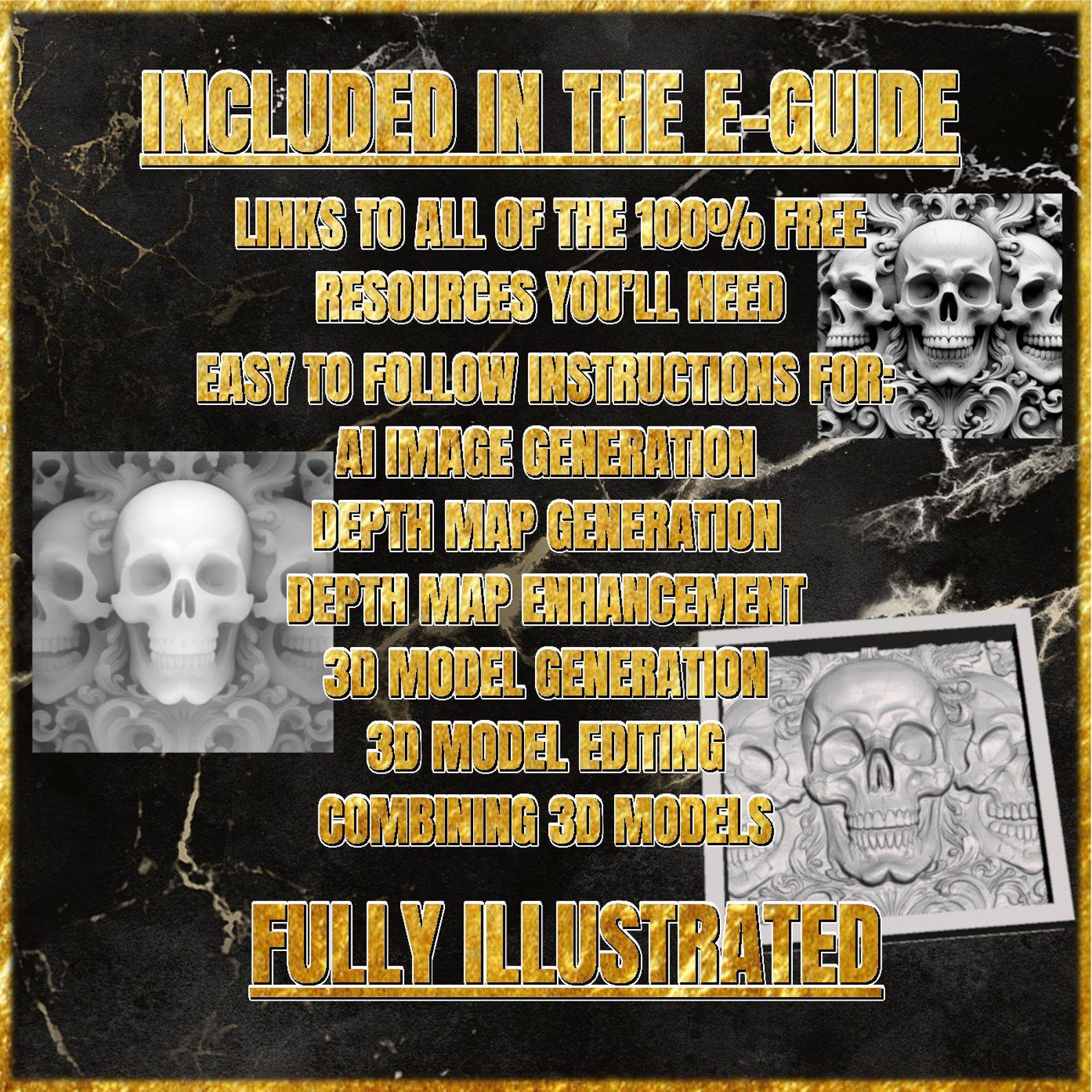 CNC Stl File, 3d Printing Stl File, HOW TO Guide. E Book, Vectric ...