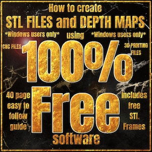 Arquivo stl CNC, arquivo stl de impressão 3D, guia de COMO FAZER. e-book, vectric, cavalete cnc, modelos cnc 3D gratuitos, arquivos 3D, mapas de profundidade gratuitos, arquivos cnc gratuitos.