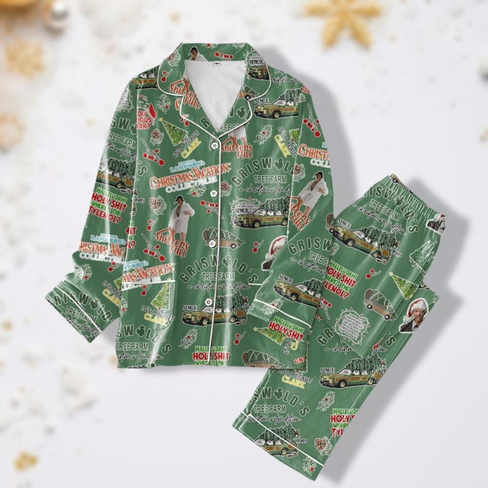 Christmas Vacation Pajamas Etsy UK